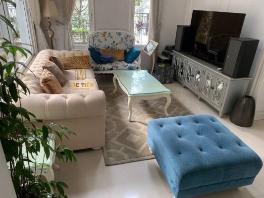 công trình sofa phòng khách tại hà nội