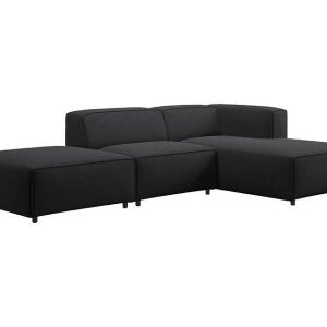 Sofa góc hiện đại CAMARON 2600x1800 da bò Ý hãng Masstrotto