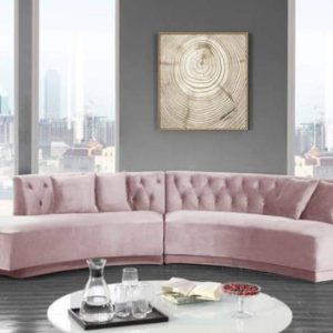 Sofa rút trám ALEXXANFI 3200 da bò Ý