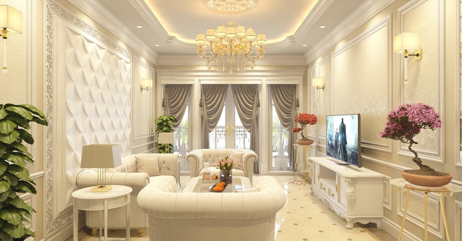 Tìm hiểu về phong cách nội thất tân cổ điển