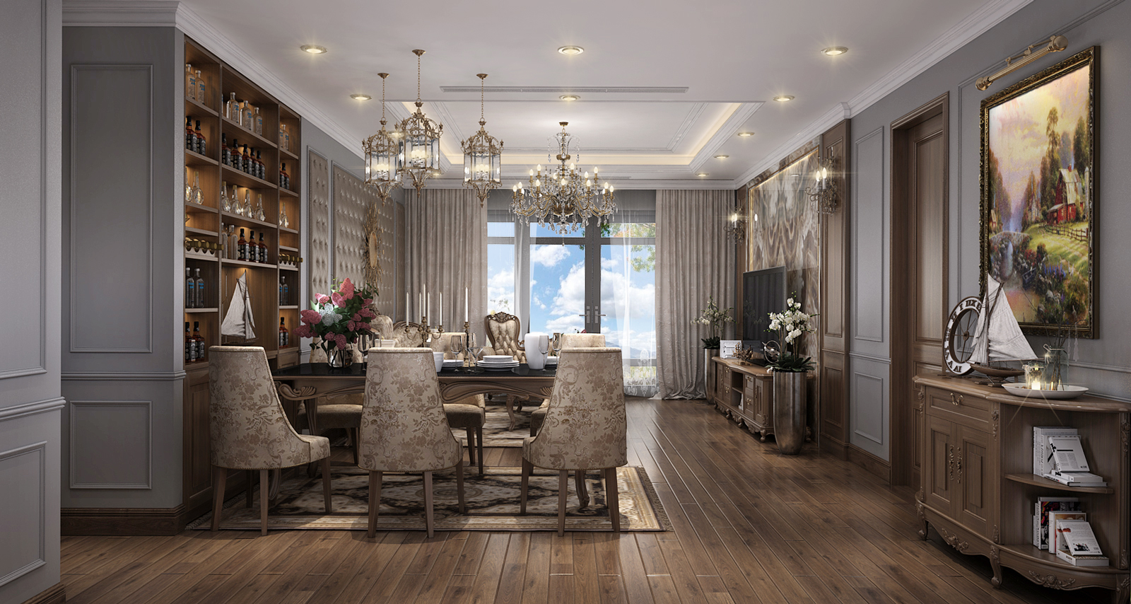 Hoa văn, họa tiết trang nhã, tinh xảo