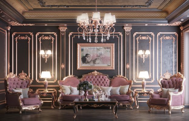 Sử dụng họa tiết trang trí cổ điển