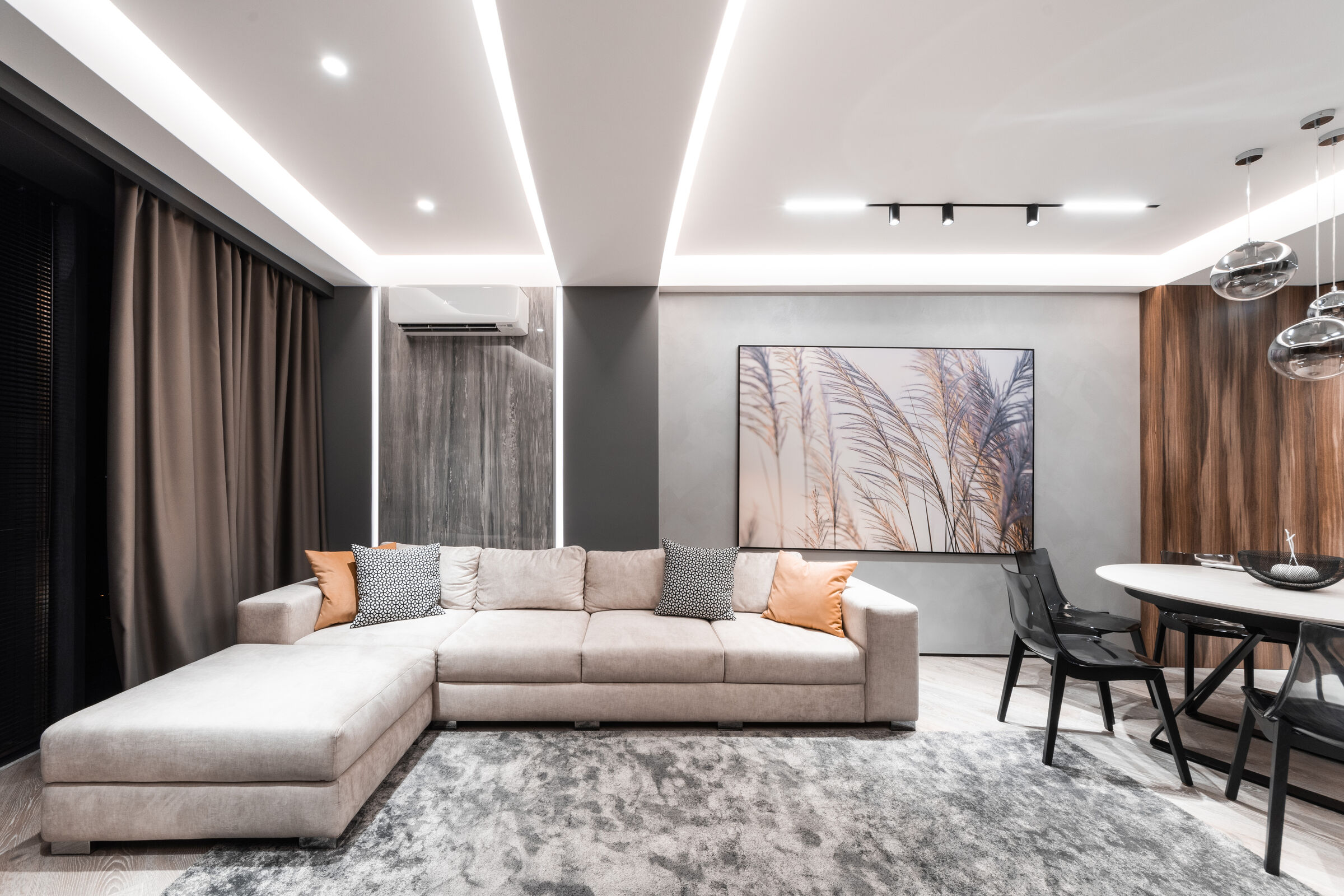 Bộ sofa hiện đại êm ái, đơn giản nhưng đầy tiện nghi 