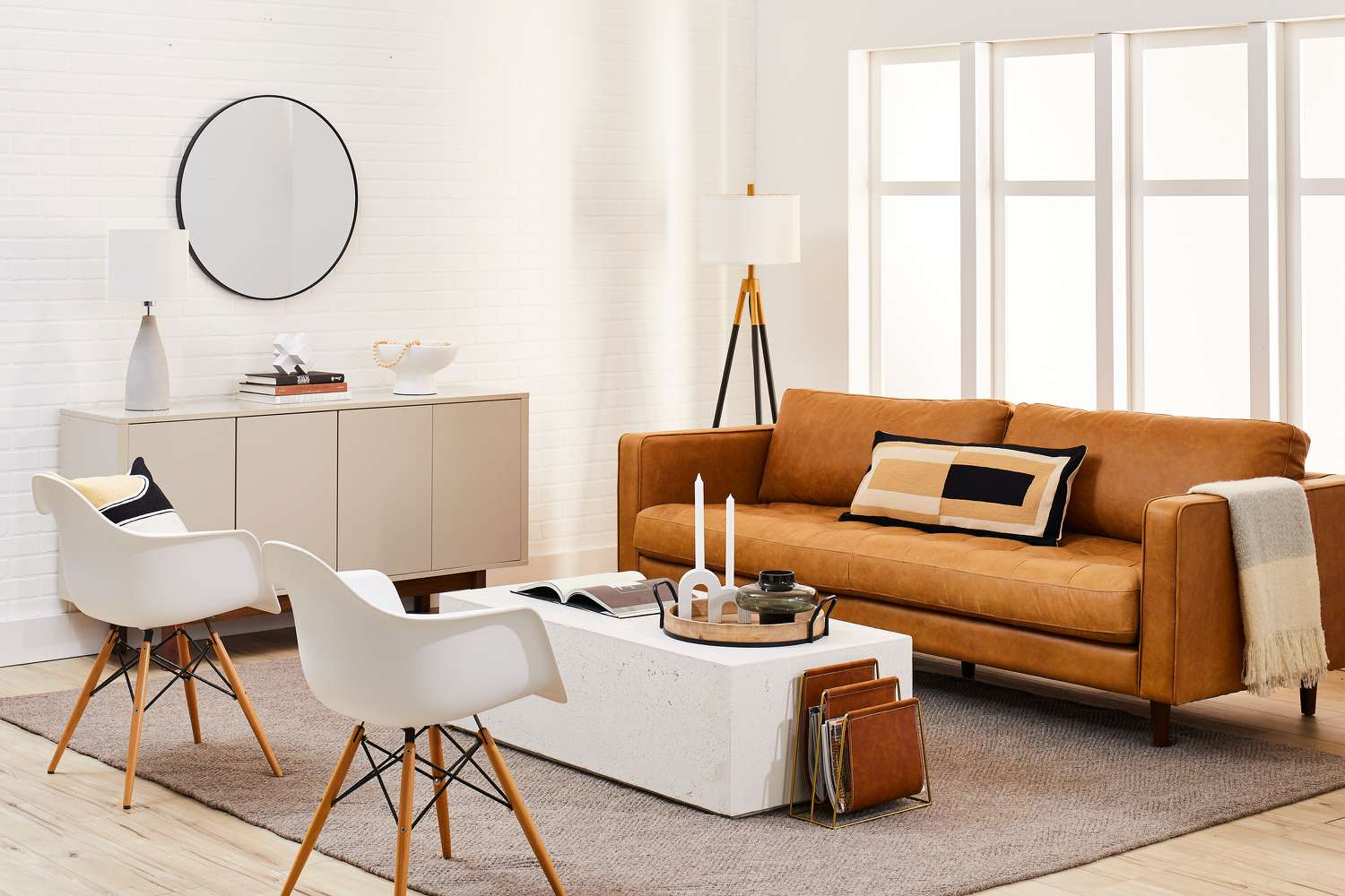 Phong cách nội thất hiện đại thường sử dụng màu sắc trung tính