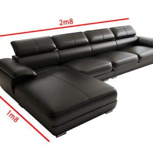sofa da góc L