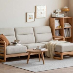 Sofa gỗ phong cách bắc âu