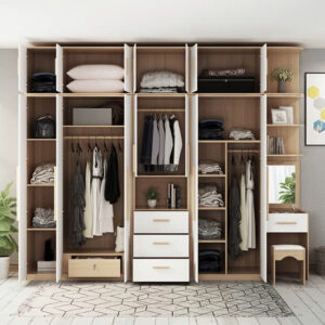 Tủ áo cánh mở hiện đại 03