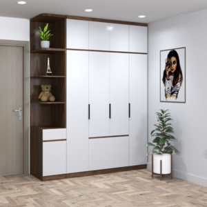 Tủ áo thiết kế kịch trần